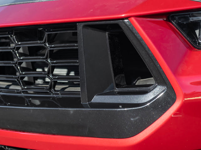 2024+ FORD MUSTANG S650 | CARBON FIBER FRONT GRILLE INSERT REPLACEMENT UPPER & LOWER